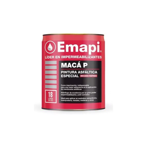 Pintura Asfaltica Emapi (solvente) 18lts