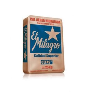 Cal El Milagro x 25 kg